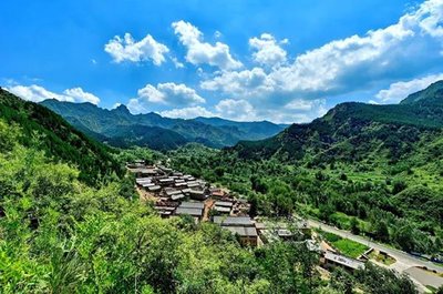 阜平骆驼湾景区图片图片